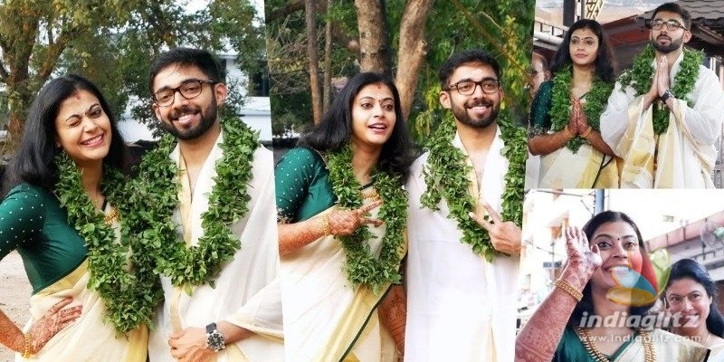 Actress Parvathy enters wedlock