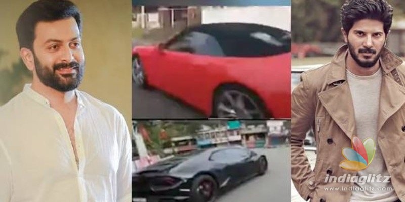 Dulquer and Prithvirajs VIRAL car racing video lands them in trouble!