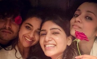 Samantha parties with Trisha Keerthy and Kalyani