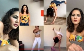 VIRAL: Sunny Leone's live T-shirt challenge!