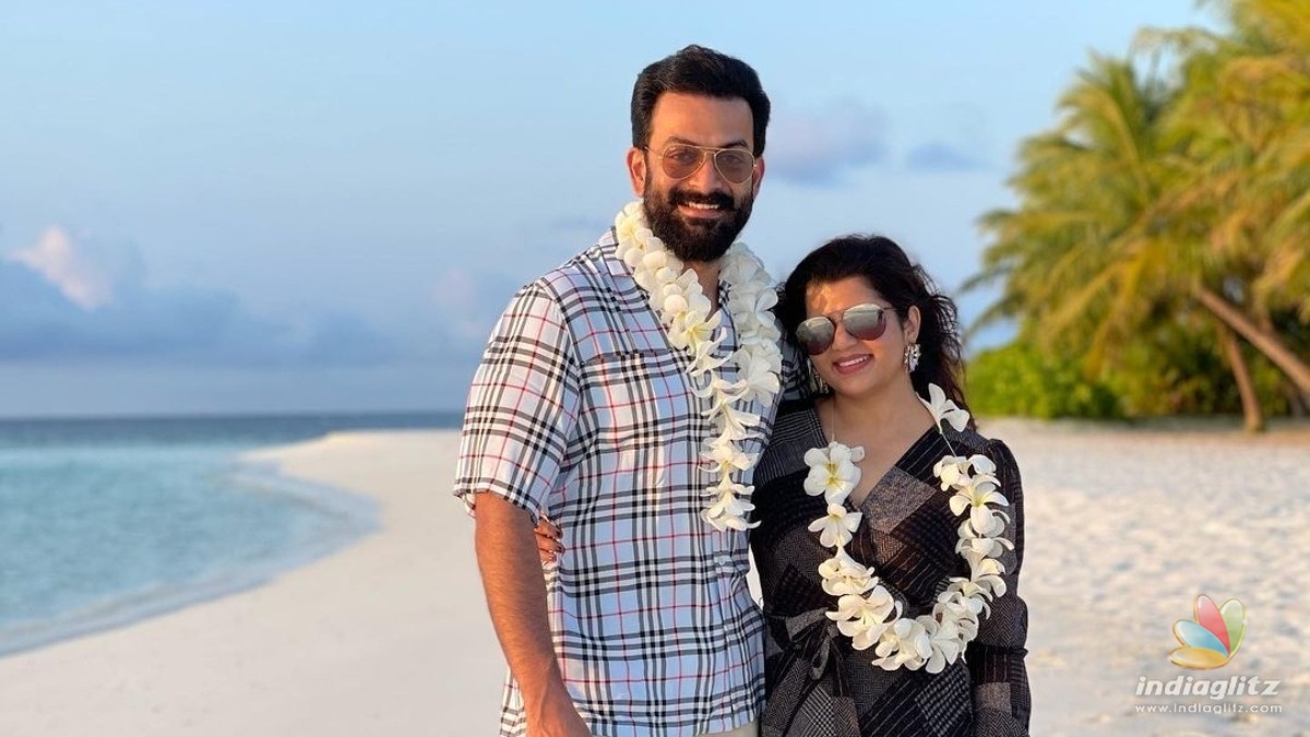 Prithvirajs birthday wishes for wifey Supriya Menon is too cute to miss!