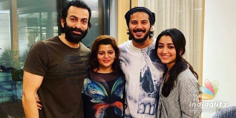 Dulquer Salmaan celebrates birthday with Prithviraj & family!