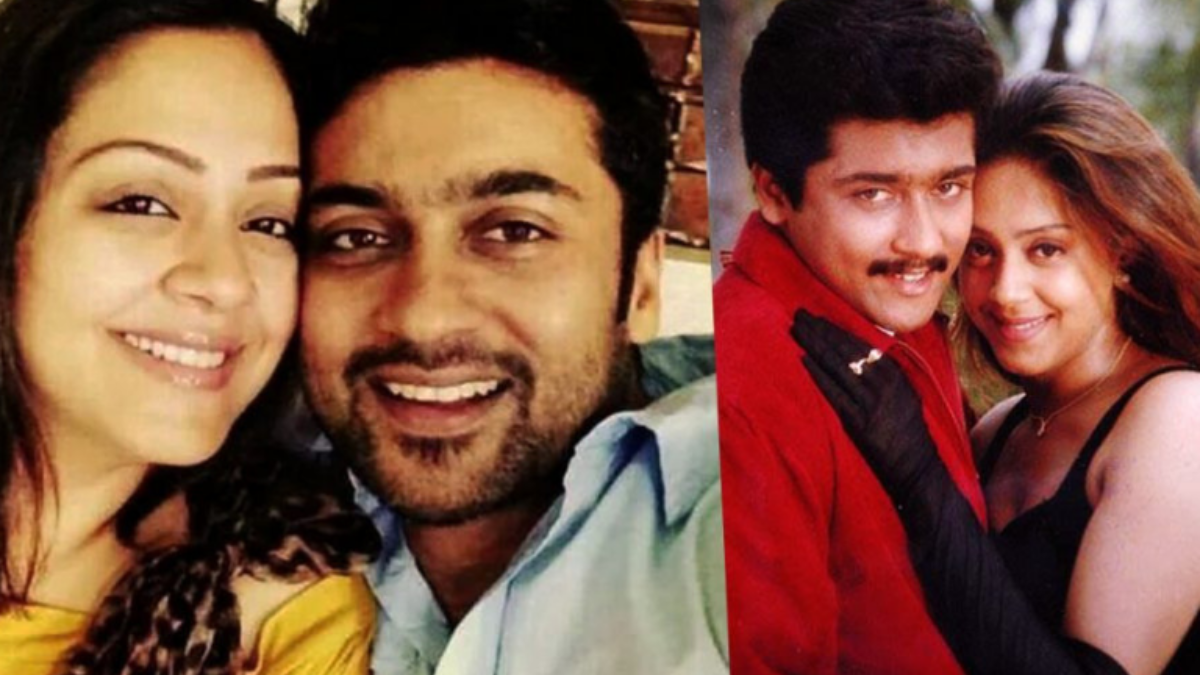 Jyothika shares a selfie with husband Suriya on anniversary