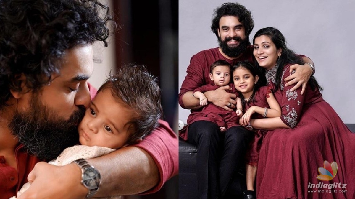 Tovino Thomas shares adorable photos on his son Tahaan’s first birthday!