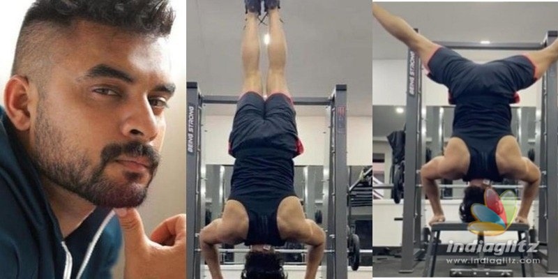 VIDEO of Tovino Thomas doing headstand goes VIRAL