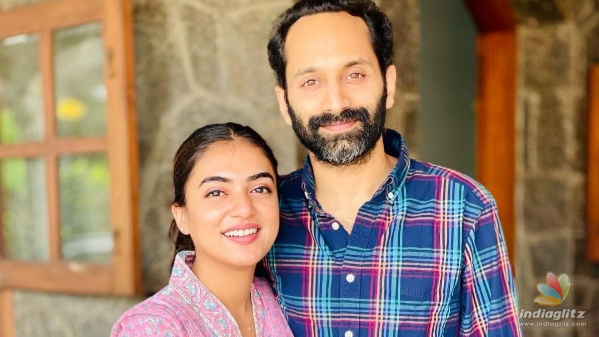 Fahadh and Nazriya celebrate 8th wedding anniversary, their cute cycling tour video go viral!