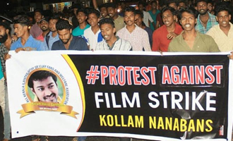 Bairavaa release - Kerala Vijay fans protest against Cinema strike