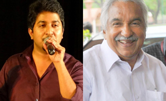 Vineeth Sreenivasan tries his hand in Mimicry --Sings in Oommen Chandy's Voice