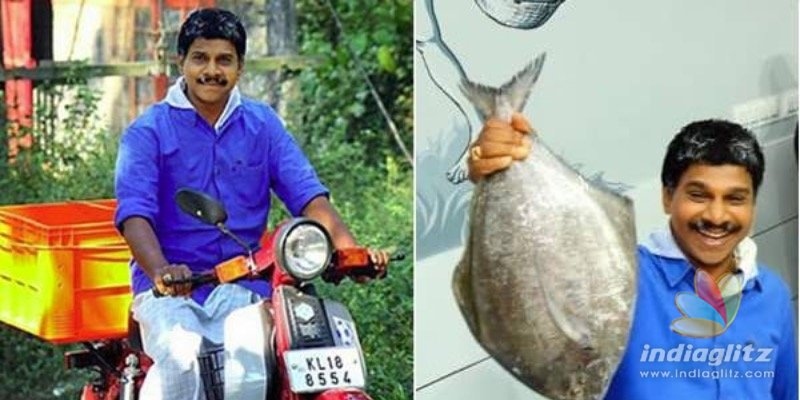 Popular Malayalam actor turns a fish seller