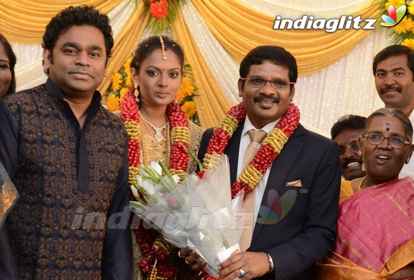 Director Kathir Wedding Reception