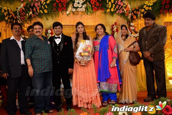 Celebs @ Mansoor Ali Khan Daughter Reception