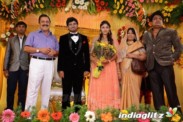 Celebs @ Mansoor Ali Khan Daughter Reception