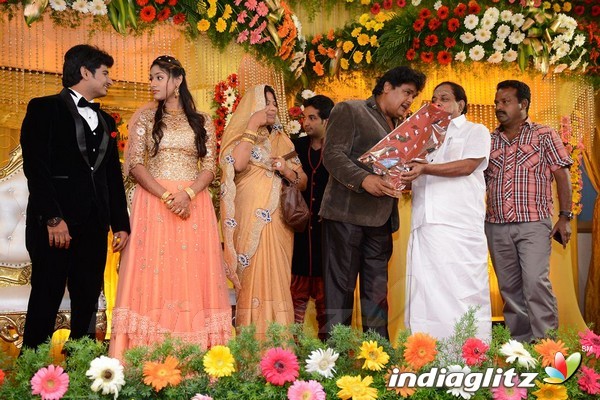 Celebs @ Mansoor Ali Khan Daughter Reception