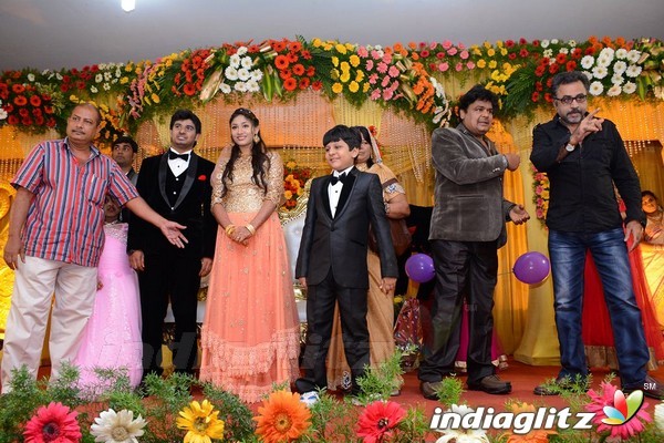 Celebs @ Mansoor Ali Khan Daughter Reception