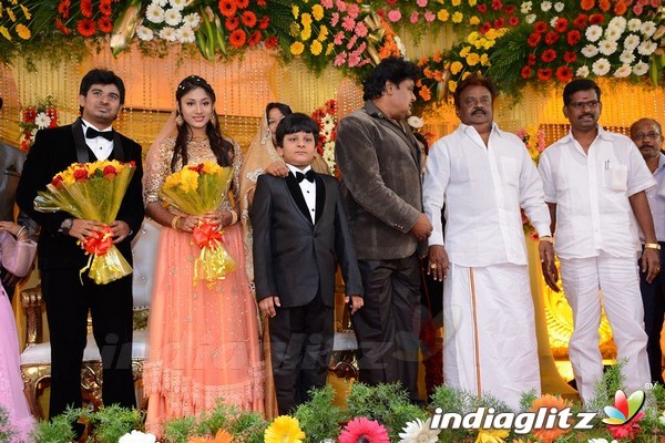 Celebs @ Mansoor Ali Khan Daughter Reception