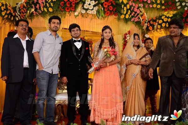 Celebs @ Mansoor Ali Khan Daughter Reception