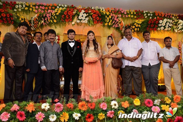 Celebs @ Mansoor Ali Khan Daughter Reception