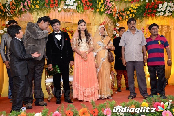 Celebs @ Mansoor Ali Khan Daughter Reception