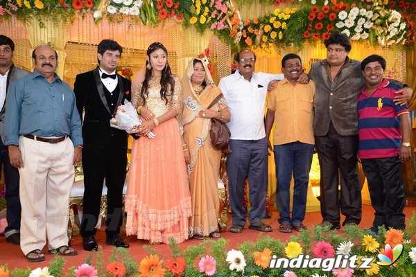 Celebs @ Mansoor Ali Khan Daughter Reception