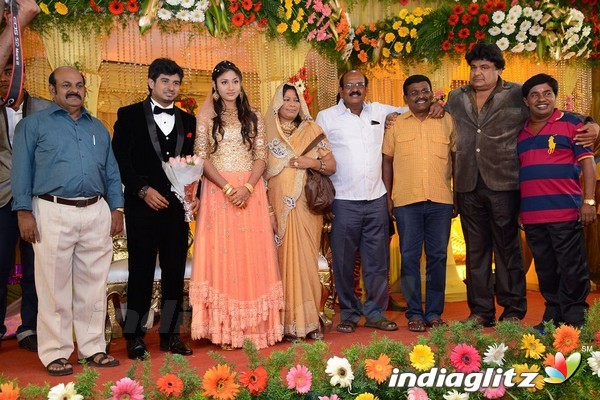 Celebs @ Mansoor Ali Khan Daughter Reception