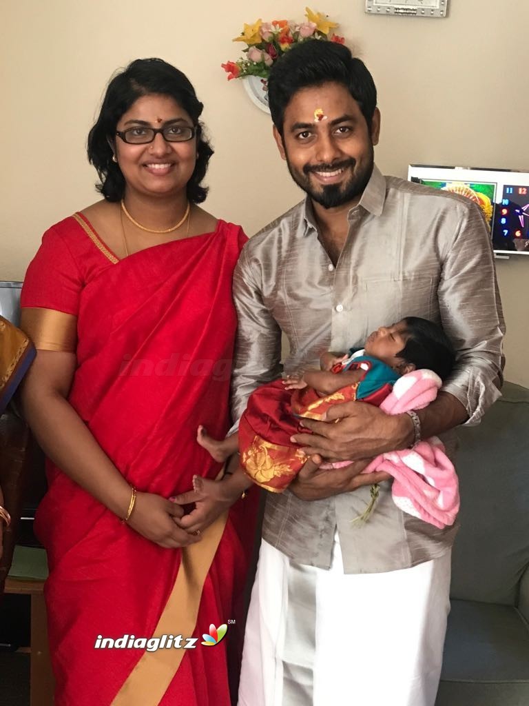 Actor Aari Daughter Naming Ceremony