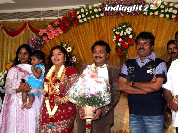 CM @ Aarthi-Ganesh Wedding Reception