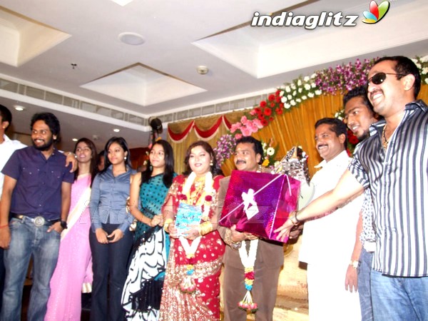 CM @ Aarthi-Ganesh Wedding Reception