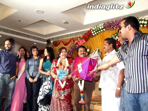 CM @ Aarthi-Ganesh Wedding Reception