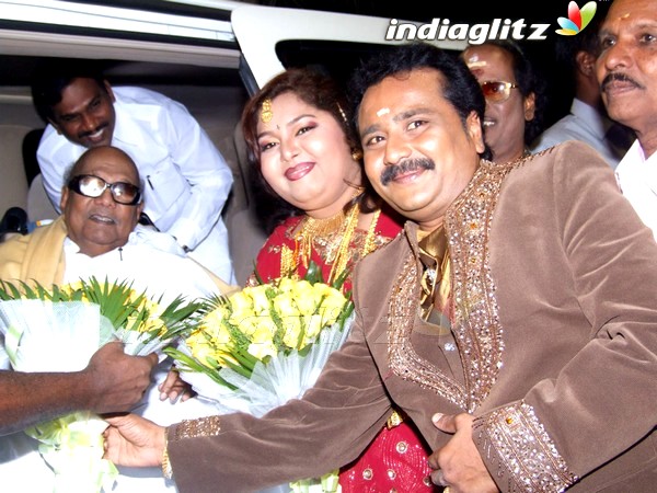 CM @ Aarthi-Ganesh Wedding Reception