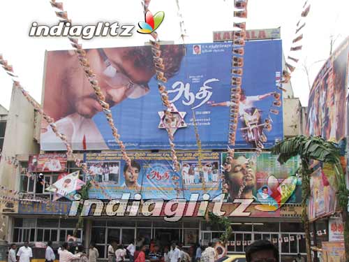 Release Of Aathi In Chennai