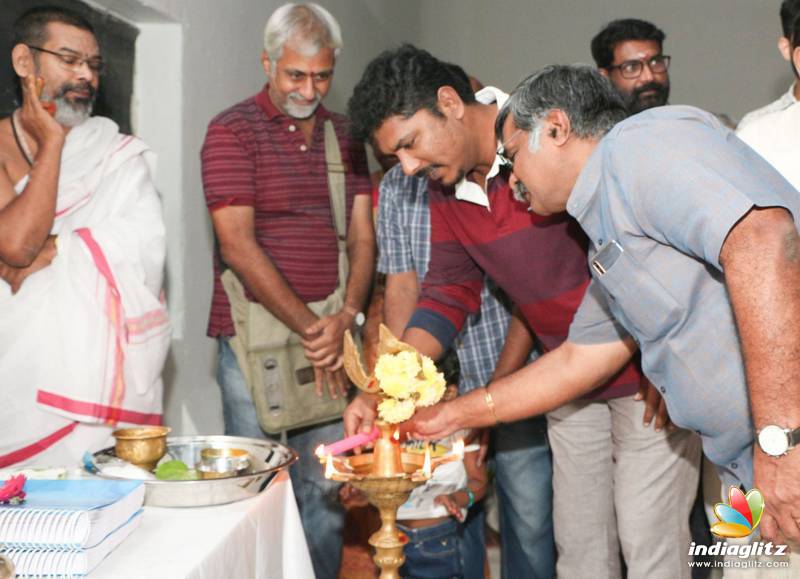 SP Charan's Web Series 'Adhigaram' Pooja