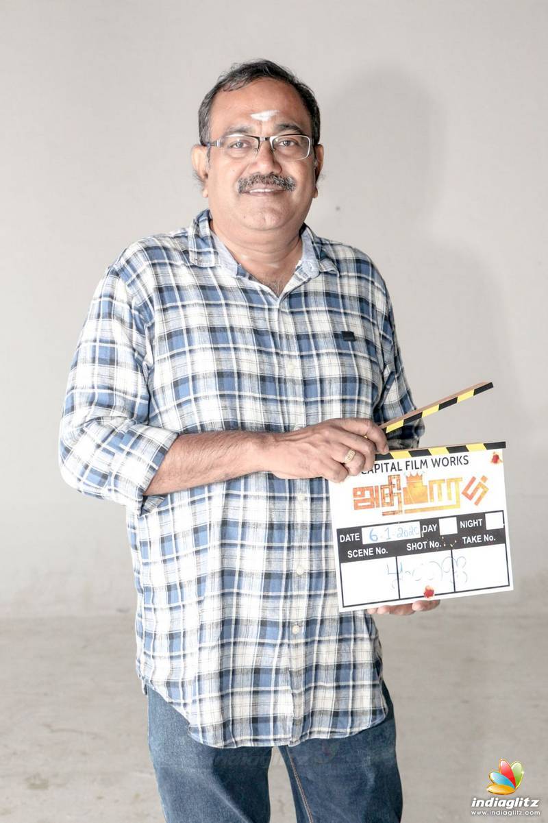 SP Charan's Web Series 'Adhigaram' Pooja