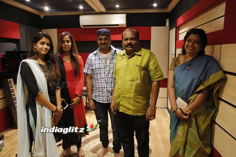 Producer Aishwarya Sings For Koothan Movie