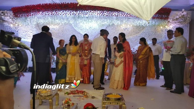 Ajith and Shaini at a family function