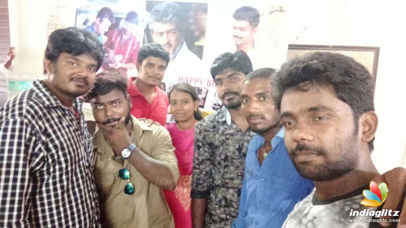 Thala Thalapathy Fans Celebrate Ajith Birthday Together