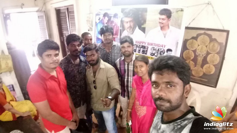 Thala Thalapathy Fans Celebrate Ajith Birthday Together