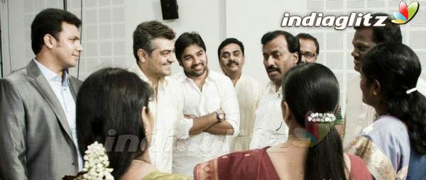 Ajith, Shiva @ Vetri Duraisamy Engagement