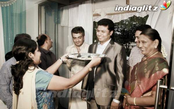 Ajith, Shiva @ Vetri Duraisamy Engagement