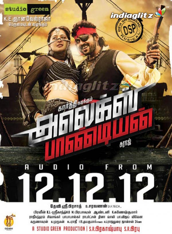 'Alex Pandian' New Poster