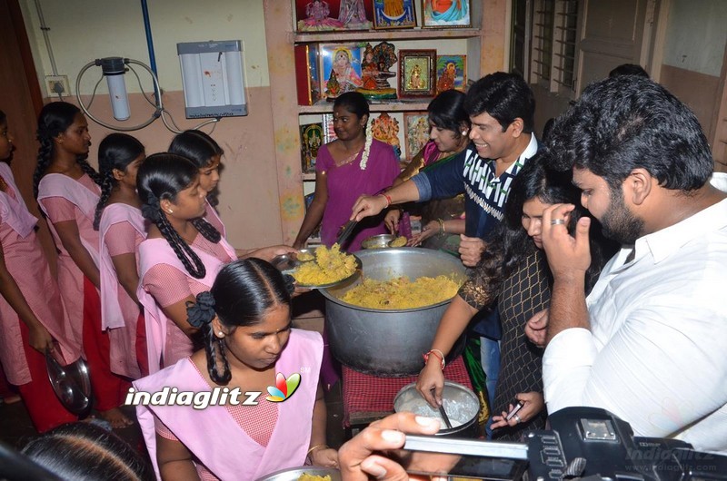 Actor Anandaraj Birthday Celebration