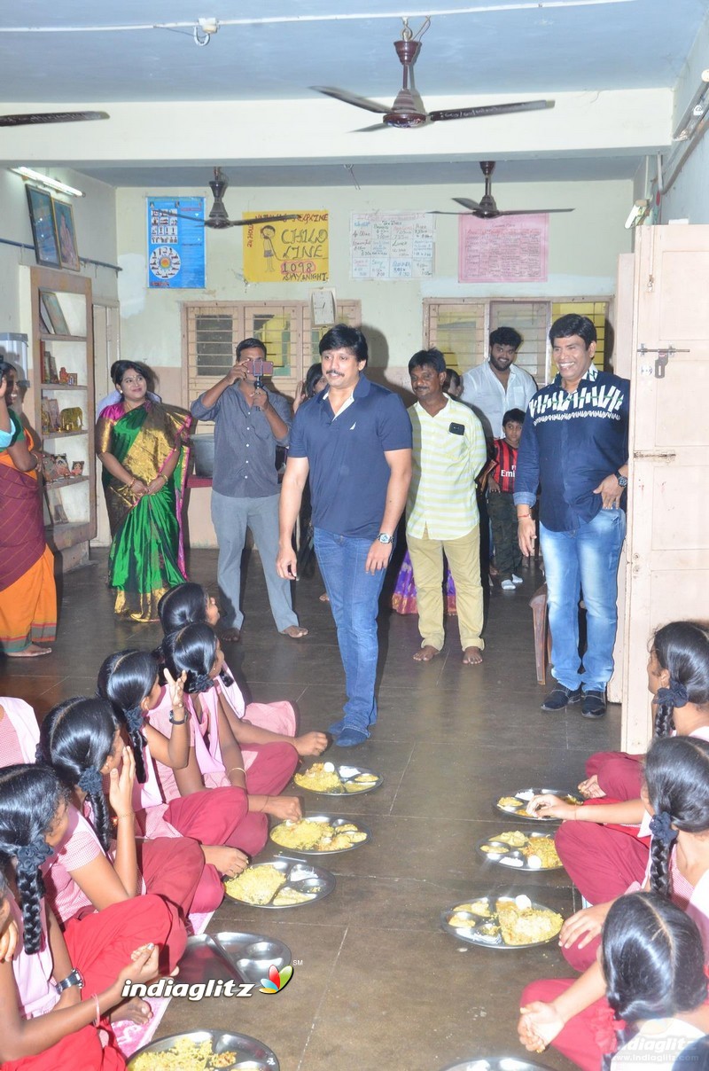 Actor Anandaraj Birthday Celebration