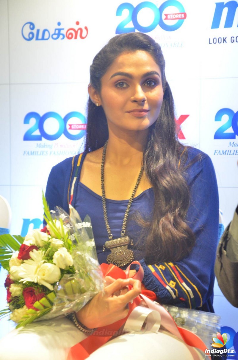 Andrea Jeremiah launches 200th Max Fashion India Showroom