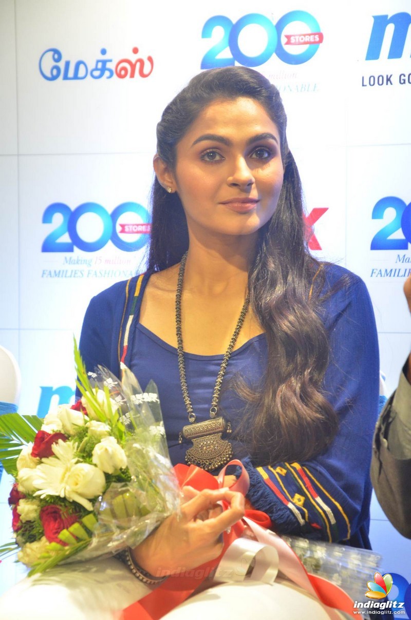 Andrea Jeremiah launches 200th Max Fashion India Showroom