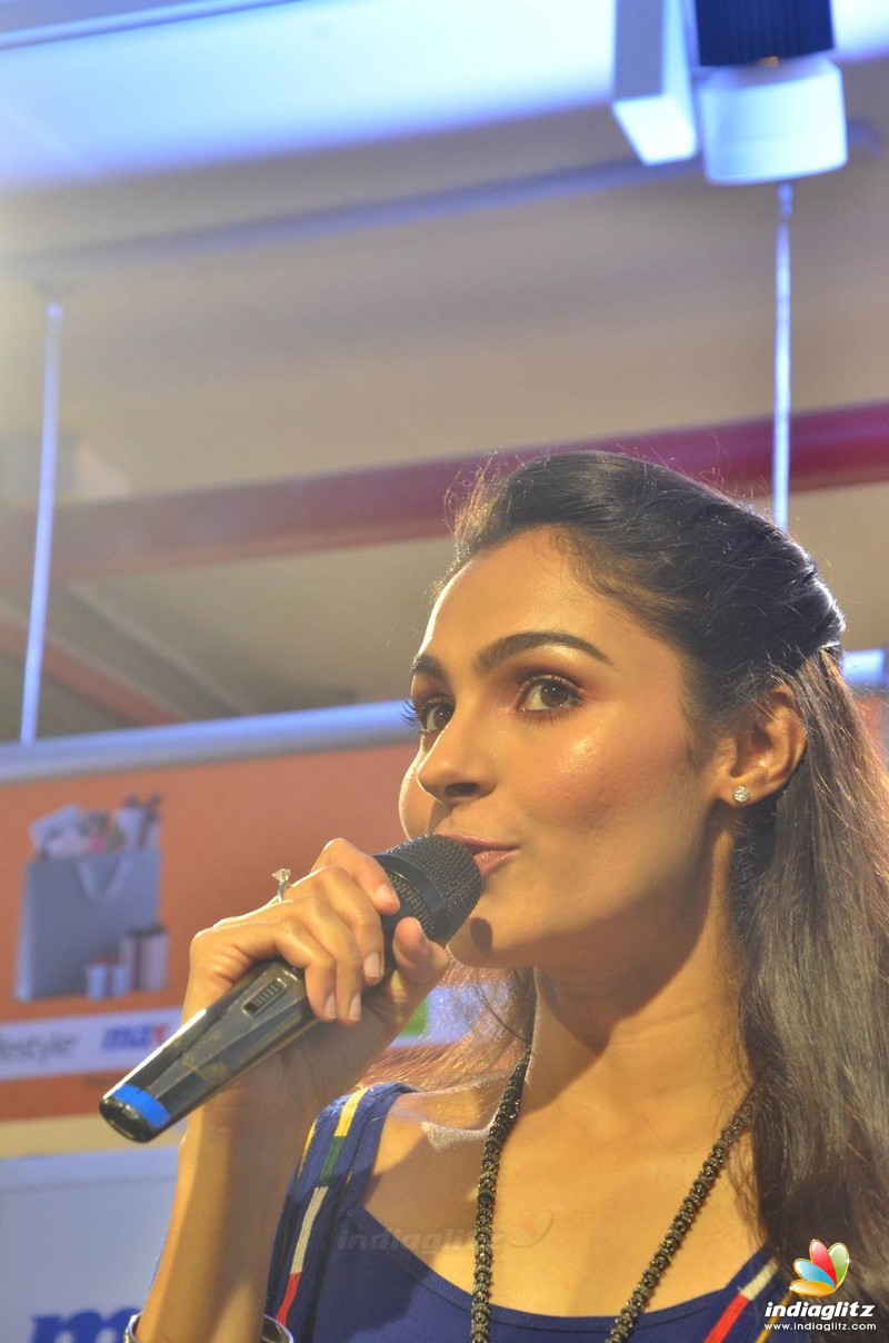 Andrea Jeremiah launches 200th Max Fashion India Showroom