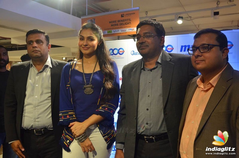 Andrea Jeremiah launches 200th Max Fashion India Showroom