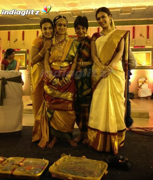 Celebs at Anirudh's Sister wedding