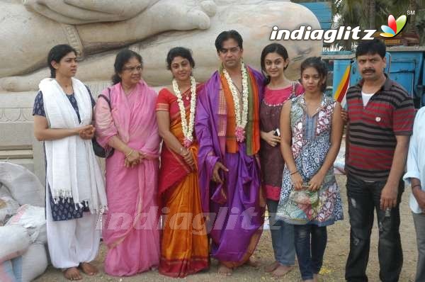 Action King Arjun Builds Hanuman Temple