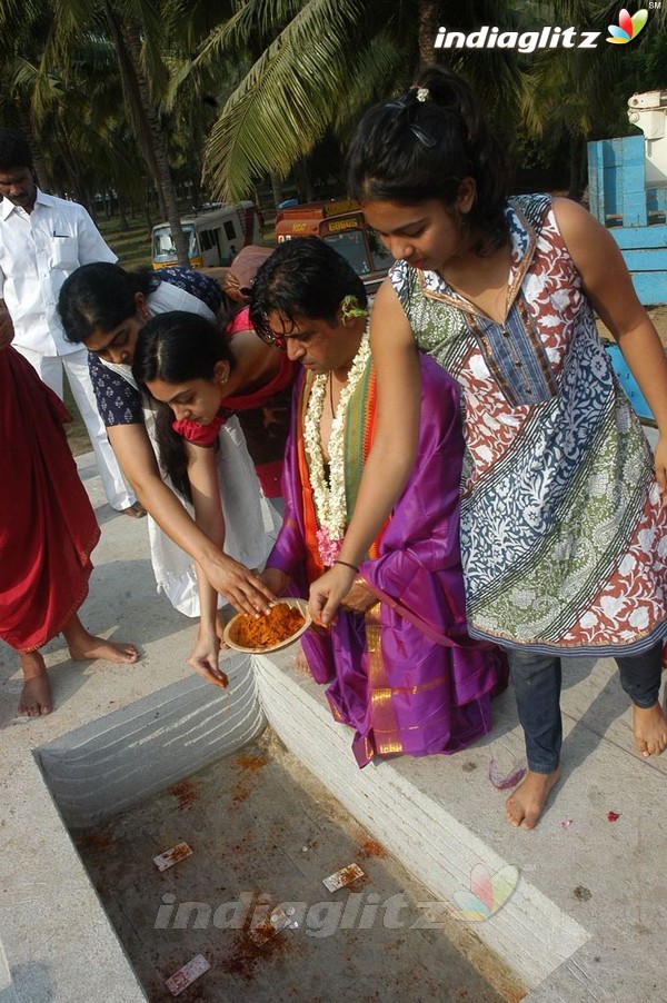 Action King Arjun Builds Hanuman Temple