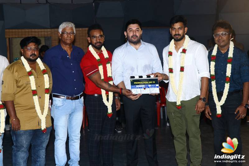 Arvindswamy's New Movie Pooja