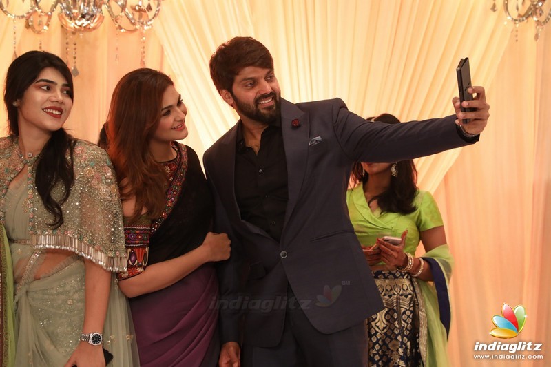 Actor Arya's Brother Sathya Wedding Reception